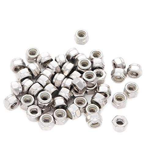 Image of 20pcs 3 /8-16 Nylon Inserts Self Locking Nuts Nylock Nuts