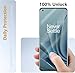 JZG 2 Pack for OnePlus 10 Pro Screen Protector [Soft Film], 2 Pack Camera Lens Protector, Fingerprint Unlock, Curved Edge Coverage, Anti-Scratch, Easy Installation
