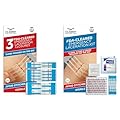 Clozex Emergency Laceration Closure & Kit FSA HSA Eligible Skin Closure Device Treat 4 Wounds Combined Up to 5 3/4" Includes Complete Kit to Clean, Close, &Cover Injuries Without Stitches