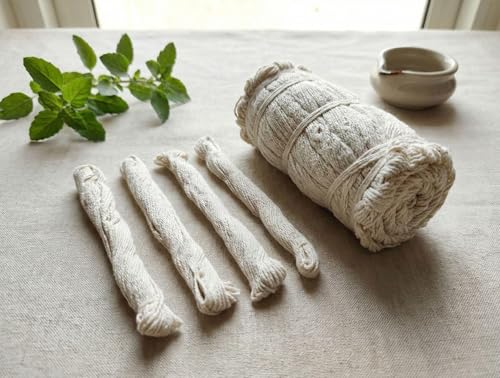 Image of Cotton Janeu Thread for Men (10 Pieces) | Pure Sacred Thread (Yajnopavita) for Pooja, Brahmin Janeyu Dhaga | Mota & Durable Upnayan Janeu for Hindu Rituals | White
