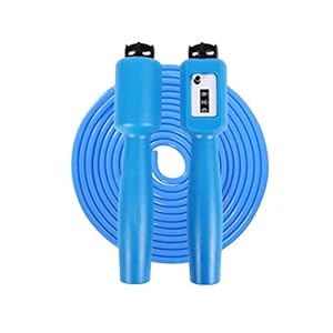 Xjkbzverbohew Elektronische telling Jump Rope, verstelbare Fitness Jumping Rope met Electronic Time Calorie Counter…