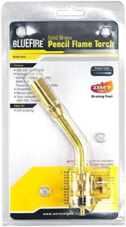 Miniatura 7 de BLUEFIRE MAPP MAP Pro Propane CGA 600 Cilindro (orcha con kit de propano)