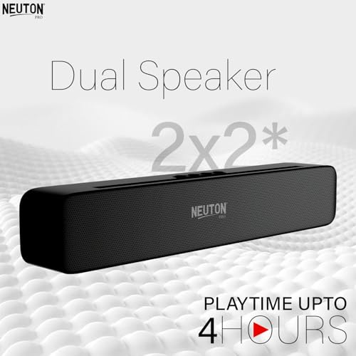 Image of Love BAR 25W Bluetooth Soundbar Speaker | Hi-Fi Stereo Surround Sound | Up to 6 Hours Playtime | Portable Wireless Speaker for Home, Laptop, Mobile