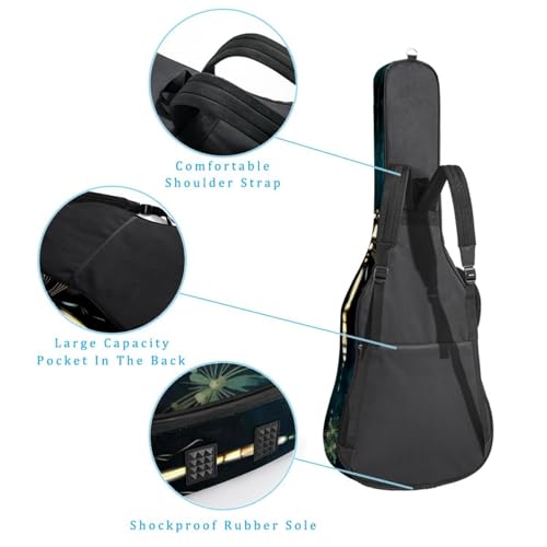 JRHEJTFZ Housse pour guitare acoustique de 1,9 cm d’épaisseur, imperméable, durable et élégant, imprimé ours blanc, Multicolore 4., 42.9×16.9×4.7 in, Motif imprimé tendance - Les Beatles, Paul McCartney, John Lennon, RIngo Starr, George Harrison JRHEJTFZ Housse pour guitare acoustique de 1,9 cm d'épaisseur, imperméable, durable et élégant, imprimé ours blanc, Multicolore 4., 42.9x16.9x4.7 in, Motif imprimé tendance – Image 4