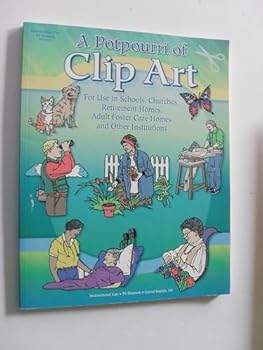 Paperback A Potpourri of Clip Art Book