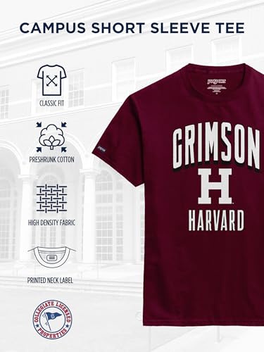 Image of JanSport NCAA Officially Licensed Campus Short Sleeve T Shirt for Men, Soft & Breathable Pre-Shrunk Cotton Crewneck T Shirt