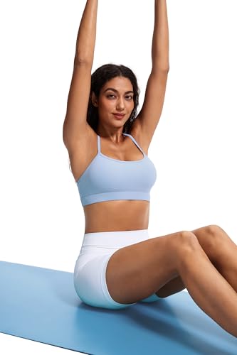 Image of JOYSPELS Comfy Racerback Sports Bras for Women with Removable Pads Luxury Dupe for Workout & Daily Use, A-C Cups