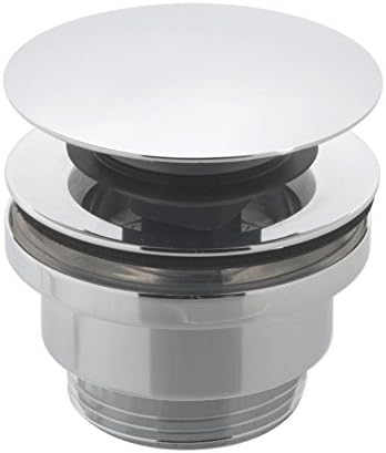 Vado Universal Basin Waste Systems Plastic Clic Clac Basin, Clicker & FreeFlow WG-394-C/P Finish Chrome, Silver, 6.3 cm