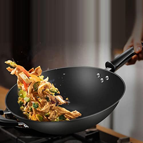 Wok, antiadherente, 32 cm, mango aislante miniatura 3