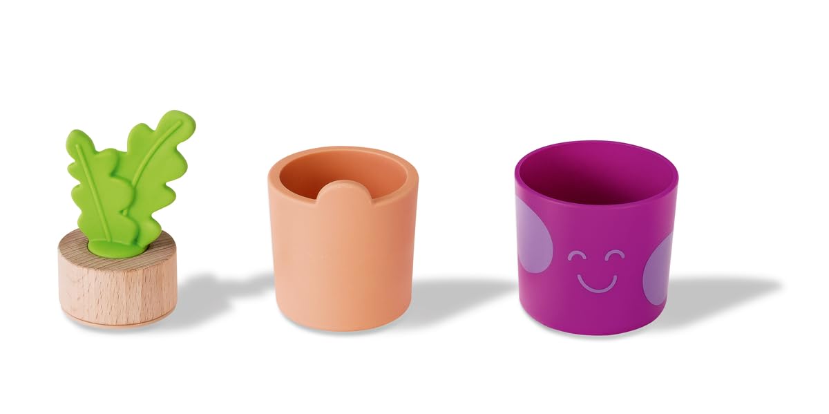 Ravensburger Play + - Set d'activités : Mes Petites Plantes à emboîter - Jouet bébé dès 18 Mois- Version française - 34065