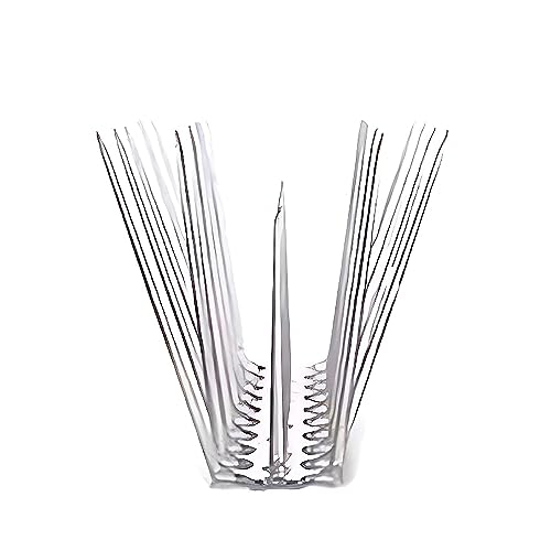 Kraftjoy Bird Spikes| Set of 5 Pigeon Spikes | Polycarbonate Bird,Pigeon Spikes, Bird Spikes,Pigeon Problem Solutions, UV Treated Bird Spikes for Outdoor AC Unit & Balcony Bird Spike, Pigeon Spikes (B0CBHSPHQS) Amazon Price History, Amazon Price Tracker