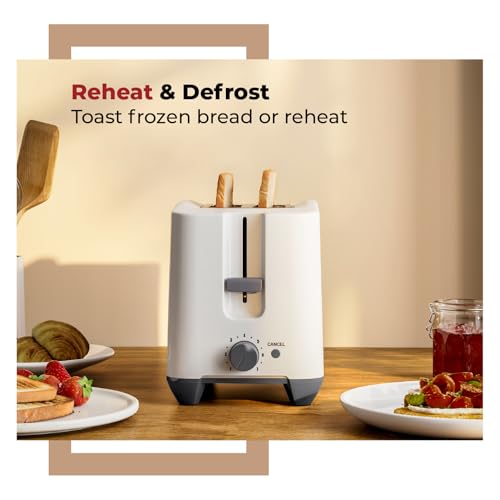 Image of Lifelong Bread Toaster 2 Slice | Auto-Cut-Off | Self-Centering for Even Toasting | Removable Crumb Tray | High Rise Carriage Handle |Pop-Up Toaster | Kitchen Appliance (LLPT10)