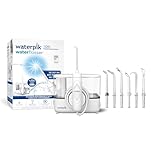 Waterpik ION Professional Water Flosser, Rechargeable and Portable for Teeth, Gums, Braces, 10 Settings, 7 Flossing Tips For Multiple Users And Needs, ADA Accepted, WF-12 White, Packaging May Vary