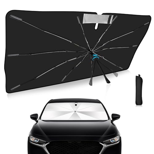 Veenjoy Windshield Sun Shade Umbrella Custom Fit for Mazda 3 Accessories 2019-2025 2026 Mazda...