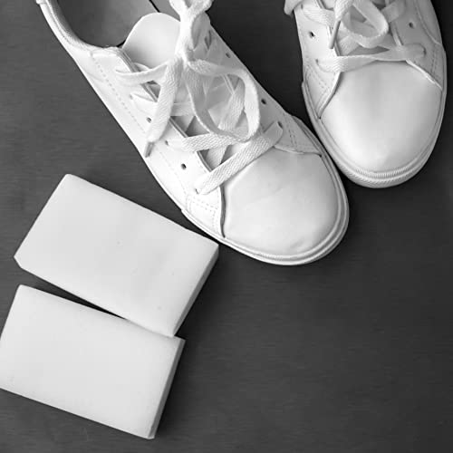 Magic Eraser Sponge for Walls – Magic Sponge for Stain & Mark Removal – White Magic Sponges for Cleaning Walls – Magic Cleaning Pad for Kitchen Household Cleaning – Melamine Sponge Pack of 2 - Image 4