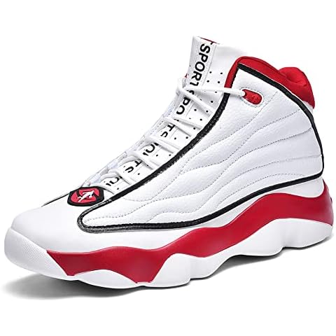 Caouduo Shoes Casual Shoes Running Shoes Walking Shoes Basketball Shoes Men's Shoes Competition Shoes Outdoor Shoes Summer Sports (8,red) Cover