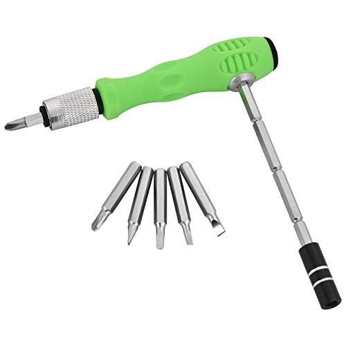 32-in-1 Small Screwdriver Set with Case, Mini Magnetic Screwdriver Sets Contain 30 Bits including Slotted, Phillips, Torx, U, Y, Hex Socket, Pentalobe, Multi-Function Precision Screwdriver set
