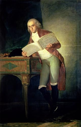 Tableau Impressions d'art Mural Le Duc de l'Aurore de Goya vntg pour chambre 60x90cm
