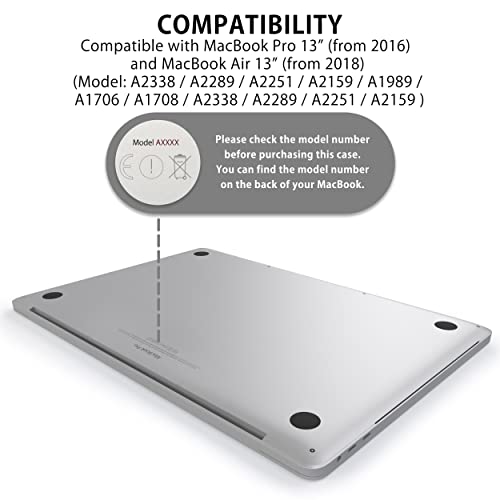 MyGadget 2x Screen Protector Crystal Clear compatible with Apple MacBook Pro 13 inch & Air 13" M1 Touchbar - Image 2