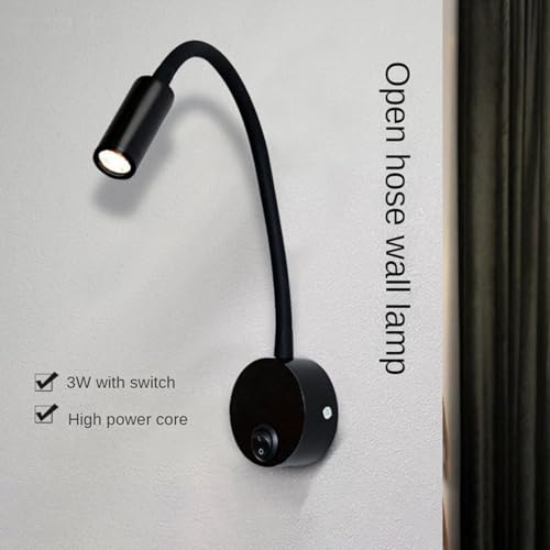 Lámpara LED de 3W para libros y apliques de pared para el dormitorio 3
