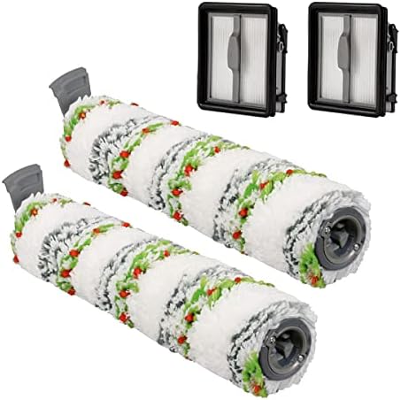 Home Times Wałek szczotkowy do odkurzacza Bissell CrossWave X7 Pet Pro 2955N, 3479N Multi-Surface All in One i odkurzacza i filtra (zielone zwierzę domowe)