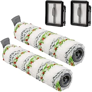 Home Times Wałek szczotkowy do odkurzacza Bissell CrossWave X7 Pet Pro 2955N, 3479N Multi-Surface All in One i odkurzacza i filtra (zielone zwierzę domowe)