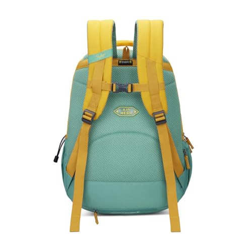 Image of Skybags Klan Plus 37L Casual Backpack for Boys & Girls with 3 Compartments & Adjustable Shoulder Strap | Quick Access Front Pocket | Pencil Pouch | Perfect for School & Travel- Unisex
