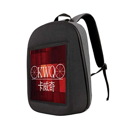 Mochila LED inteligente 20L para computadora portátil de gran capacidad Pantalla programable