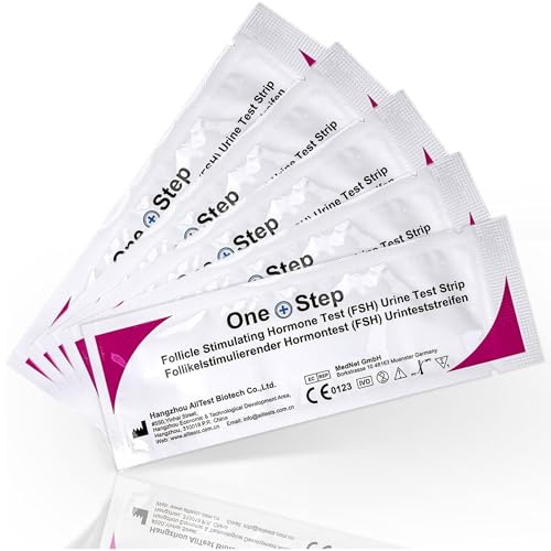10 x One Step Menopause Test I FSH Test bei Wechseljahren I Prüfung der Meno Balance I Hormontest für Frauen I Östrogen I Progesteron I Hormonprofil erstellen