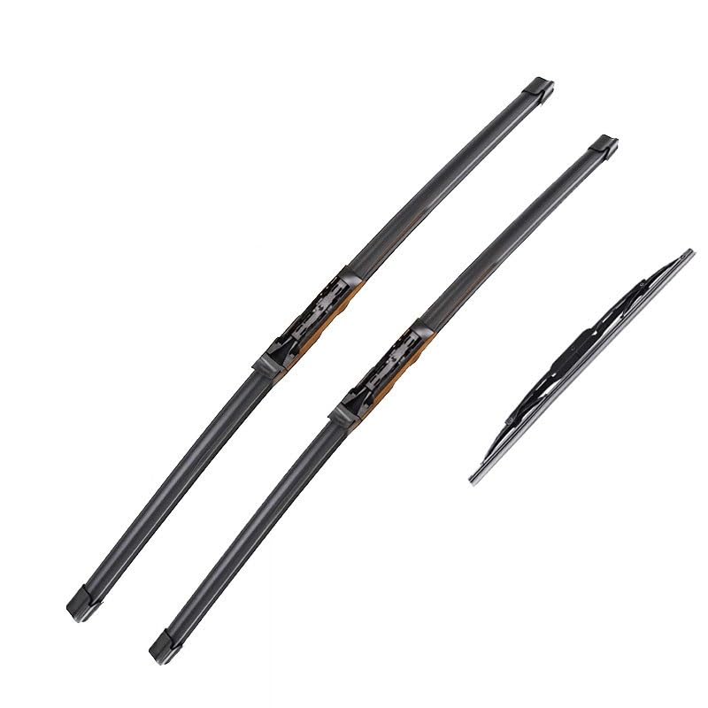 Balais d'essuie-glace haute performance pour vitres de A6 C6, kit pluie avant arrière 22" 14"