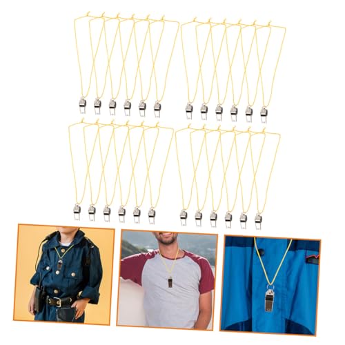 24 silbatos de acero inoxidable VICASKY para deportes miniatura 3