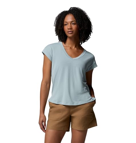 Columbia Women's Daniela Falls V-Neck Short Sleeve Tee - image 1