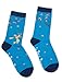 Out of Print Unisex Little Prince Socks Small Blue