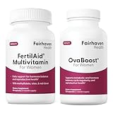 FertilAid for Women and Ovaboost Combo 1 Month Supply