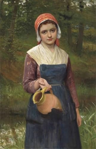 Tableaux Murale Art Poster : Le Pichet Brisé par Lidderdale Décoration 60x90cm