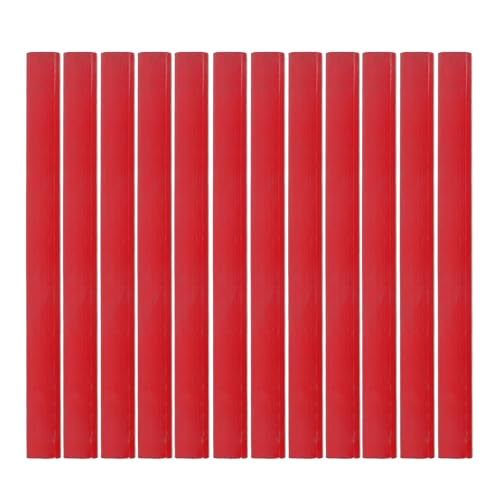 TINAYAUE 12 matite da falegname HB Matite ottagonali per falegnameria per falegnameria costruttori legno pietra mattoni intonaco compensato cartongesso stucco carta marcatura disegno strumenti
