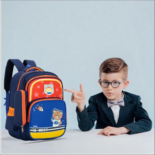 Image of Tinytot 22 Litre 17-Inch Waterproof Large School Bag for Boys & Girls, Kids School Bag, School Backpack for Girls and Boys, for Kids, Ideal for Children