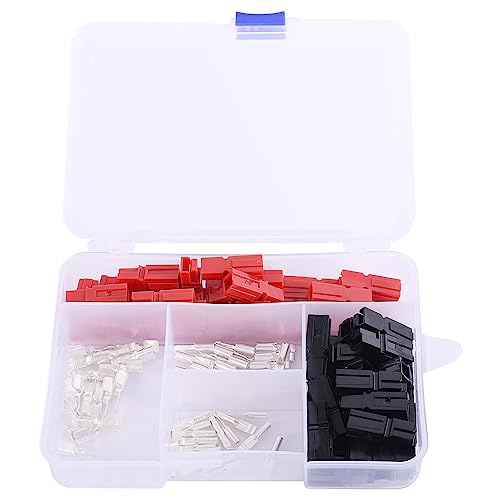 ANCHImsr 84 PCS 15/30/45 Amp Power Connectors Assortment Kit,Battery Quick Disconnect Connector Modular Power Connector, for AWG10-20 Cables（15A+30A+45A/84 PCS
