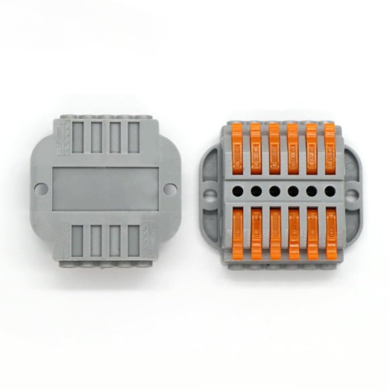 Wire Connectors 223-2 Docking Cable Conectors Fast Wiring Compact Conductors Push-in Terminal Block LED 2-30PIN(223-30P)