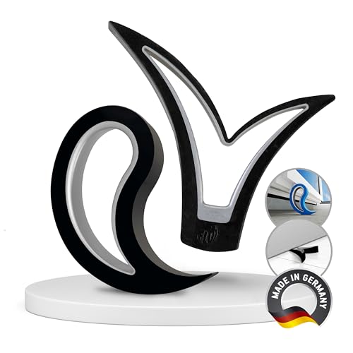 Door and Window Stopper Trial Bundle Set, 1 SofterFix + 1 Stoppy - Window Wedge - Window Stopper - Door Stopper - Door Wedge (Black)