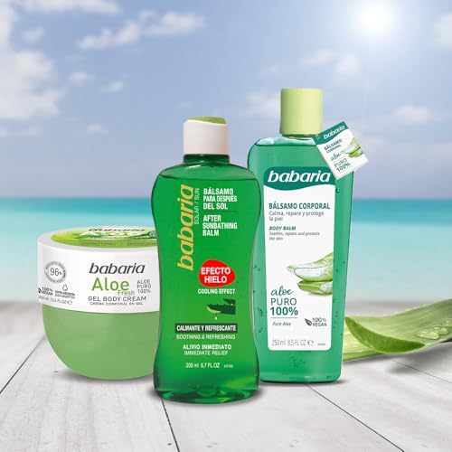 Babaria After Sun Balsam Aloe Vera Kühleffekt Sonnenbrand 400ml – Ansicht 7