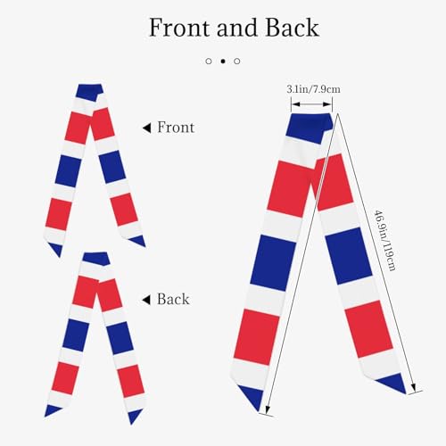 French flag Silk scarf light and fashionable scarf women's scarf, suitable for dating, traveling, taking pictures, is a great spring gift for women4