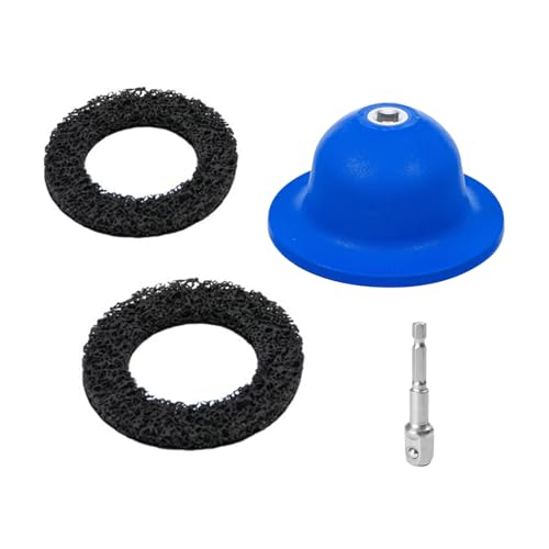 Zoomtools 4-teiliges Radnabenschleifer | radnabenreiniger | Innen-Ø 90 mm außen-Ø 150 mm | Aluminium Nabenschleifer