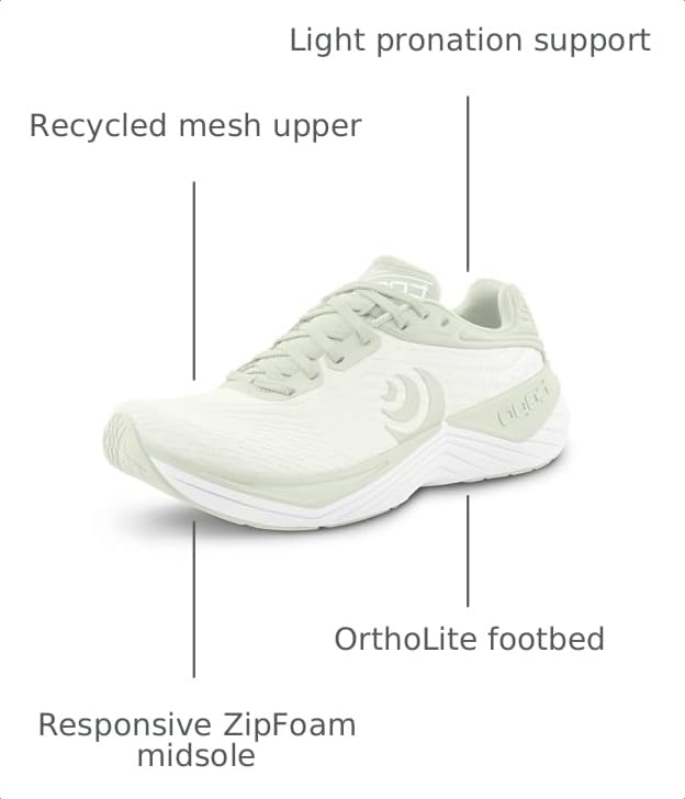 Image of Topo Athletic Women's Ultrafly 5 Comfortable Lightweight Cushioned Durable 5MM Drop Road Running Shoes, Athletic Shoes for Road Running