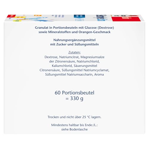 Doppelherz Elektrolyte Extra - Mit Magnesium für das Elektrolytgleichgewicht - VEGAN - 60 Portionsbeutel (Packung mit 2) – Ansicht 4