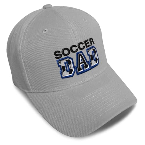 Image of Custom Baseball Caps for Men & Women Embroidered Soccer Dad B Embroidery Ladies & Men Baseball Hats Acrylic