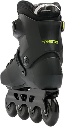 Miniatura 3 de Rollerblade Twister XT - Patines en línea para hombre, color negro/lima, rendimiento urbano