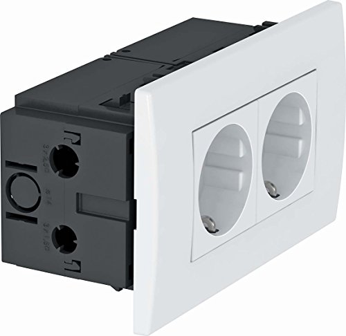 Double prise Modul 45 pour éliminer les multiprises et libérer vos espaces