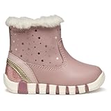 Geox Baby-Mädchen B IUPIDOO Girl First Walker Shoe, Antique Rose/PLATINU, 23 EU