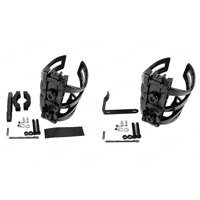 Porte-bouteille moto réglable avec support plastique抗震 pour guidon de vélo
